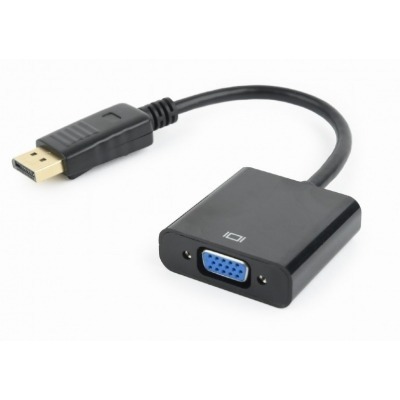 GEMBIRD CONVERSOR DISPLAYPORT A VGA M/H 0.15M NEGRO A-DPM-VGAF-02