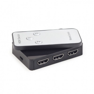 GEMBIRD CONMUTADOR HDMI 3IN 1OUT CON MANDO A DISTANCIA DSW-HDMI-34
