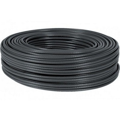NANOCABLE BOBINA DE RED UTP 100M CAT.5 RIGIDO EXTERIOR 10.20.0302-EXT-BK