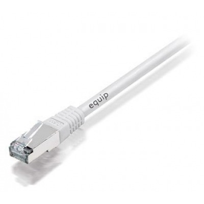 EQUIP CABLE DE RED 605612 RJ-45 S/FTP CATEGORÍA 6A 3 METROS BLANCO