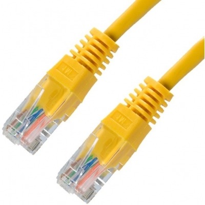 NANOCABLE CABLE RED LATIGUILLO RJ45 CAT.6 UTP AWG24 AMARILLO 0.5 M 10.20.0400-Y