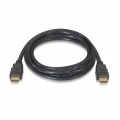 NANOCABLE CABLE HDMI V2.0 CERTIFICADO 4K@60Hz 18Gbps, A/M-A/M, NEGRO, 0.5 M