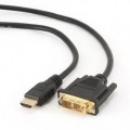 GEMBIRD CABLE HDMI A DVI 18+1 M/M 1.80M NEGRO CC-HDMI-DVI-6