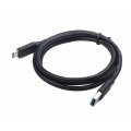 GEMBIRD CABLE USB 3.0 A USB TIPO C 1M NEGRO CCP-USB3-AMCM-1M