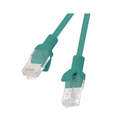 LANBERG CABLE DE RED PCU6-10CC-0150-G,RJ45,UTP,CAT 6,1.5M,VERDE