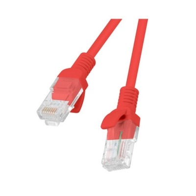 LANBERG CABLE DE RED PCU6-10CC-0150-R,RJ45,UTP,CAT 6,1.5M,ROJO