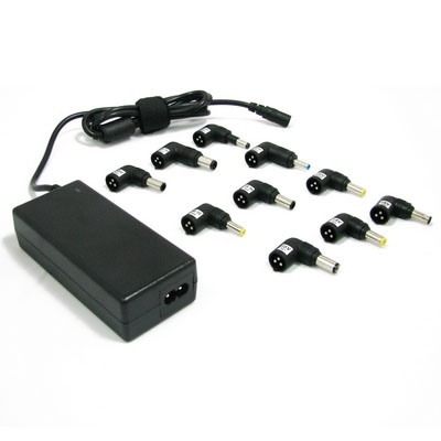 CARGADOR LEOTEC UNIVERSAL PARA NOTEBOOK 70W COLOR NEGRO