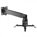 SOPORTE DE PROYECTOR EQUIP INCLINABLE PARA TECHO O PARED 430-650MM HASTA 20KGS COLOR NEGRO