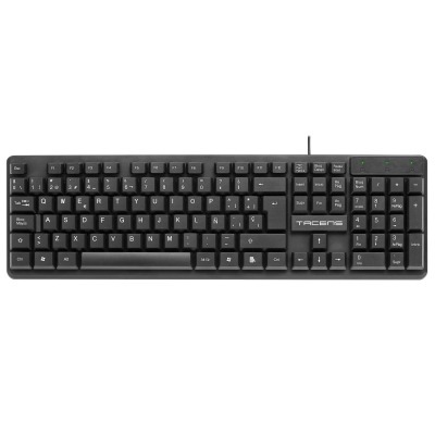 Tacens AK0ES teclado USB QWERTY Español Negro