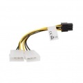 LANBERG CABLE ALIMENTACION MOLEX A  SATA 6 PIN  0.15M   PIN CA-HD6P-10CU-0015