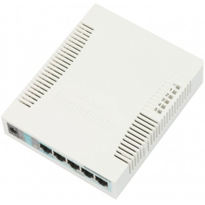 Switch MikroTik Gigabit Ethernet RB260GS, 5 Puertos 10/100/1000Mbps + 1 Puerto SFP