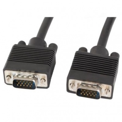 LANBERG CABLE VGA MACHO-MACHO CA-VGAC-10CC-0100-B FERRITAS NEGRO 10 METROS