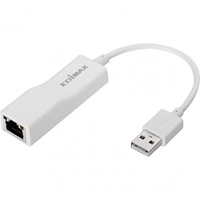 Edimax Adaptador USB 2.0 a Ethernet RJ45 Blanco EU-4208