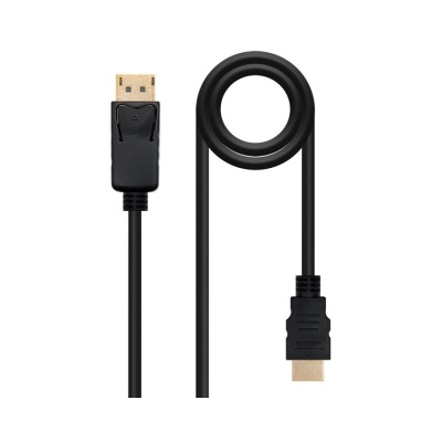 CONVERSOR DISPLAYPORT A HDMI 5 M BLACK NANOCABLE
