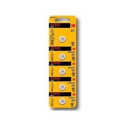 PILA BOTON KODAK LITIO KDCR2032*5 3.Volt PACK 5ud