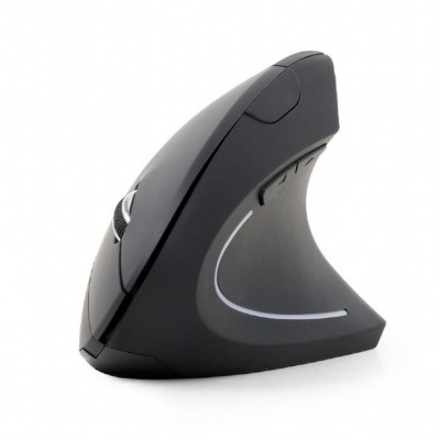 RATON ERGONOMICO GEMBIRD USB NEGRO 6 BOTONES