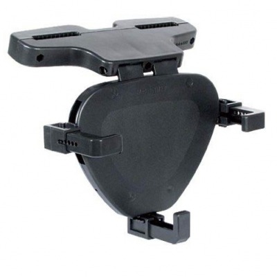 SOPORTE DE TABLET 10 ADAPTABLE REPOSA CABEZAS PARA COCHE COLOR NEGRO