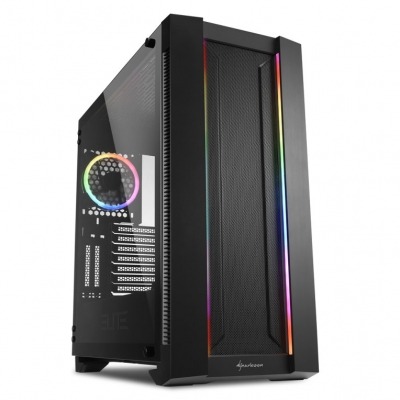 CAJA ATX SHARKOON ELITE SHARK CA200M 2XUSB3.0 SIN FUENTE