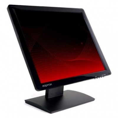 MONITOR TÁCTIL APPROX APPMT19W5 -19/48.26CM-1280*1024 - 300CD/M2- 5MS - 80º/70º - GRADO DEFINICIÓN LCD A+- VGA/USB - BASE ESTABLE