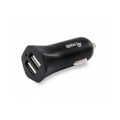 CARGADOR EQUIP LIFE 5V 2xUSB PARA COCHE 12/24V 12W