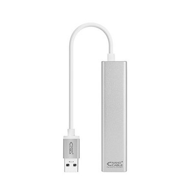 CABLE USB 3.0 A ETHERNET GIGABIT 3XUSB NANOCABLE