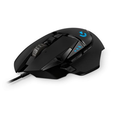 Raton Logitech G502 HERO Gaming de alto rendimiento
