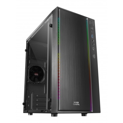Mars Gaming MCM carcasa de ordenador Mini Tower Negro