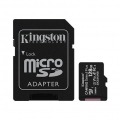 Kingston Canvas Select Plus - Tarjeta de memoria flash (adaptador microSDXC a SD Incluido) - 128 GB - A1 / Video Class V10 / UHS Class 1 / Class10 - microSDXC UHS-I