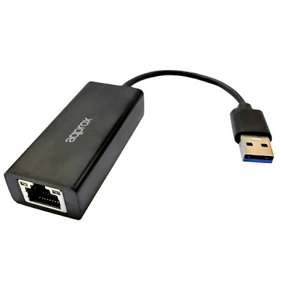 ADAPTADOR DE RED RJ45 A USB 2.0 APPROX APPC07v3 HASTA 100MBPS COLOR BLANCO