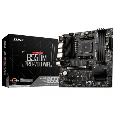 Msi Placa Base B550M Pro-VDH WiFi mATX Socket AM4