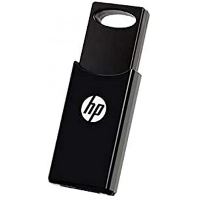 HP v212w 128GB 2.0 Conector USB Tipo A Negro Unidad Flash USB - Memoria USB (128 GB, 2.0, Conector USB Tipo A, 14 MB/s, Deslizar, Negro)