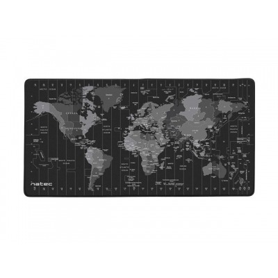 ALFOMBRILLA NATEC TIME ZONE MAP MAXI 800X400 MM RATON