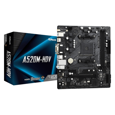 Asrock Placa Base A520M-HDV mATX Socket AM4