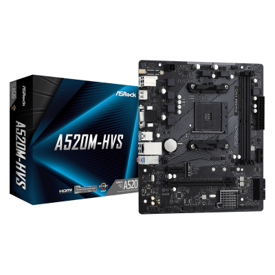 Asrock Placa Base A520M-HVS mATX Socket AM4