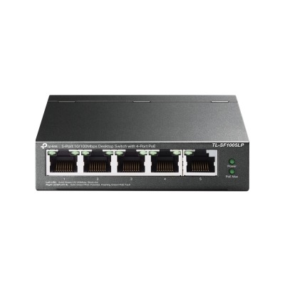 TP-LINK TL-SF1005LP hub de interfaz 1000 Mbit/s Negro