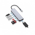ADAPTADOR USB-C 6EN1 CONCEPTRONIC DONN02 HDMI USB-C USB 3.0 LECTOR SD