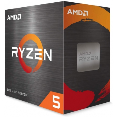 AMD Ryzen 5 5600X - hasta 4.6 GHz - 6 núcleos - 12 hilos - 35 MB caché - Socket AM4 - Box (necesita gráfica dedicada)