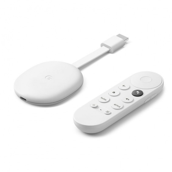 google chromecast con google tv 4k mando a distancia, wifi, bluetooth,…
