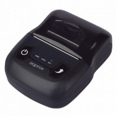IMPRESORA DE TICKETS TÉRMICA PORTÁTIL APPROX APPPOS58PORTABLE+ - 80MM/S - PAPEL 58MM - BLUETOOH / USB