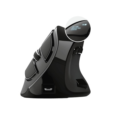 Trust Voxx ratón RF inalámbrica + Bluetooth Óptico 2400 DPI mano derecha