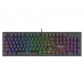 TECLADO GAMING GENESIS THOR 300 RED SWICTH RGB