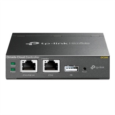 CONTROLADOR CLOUD OMADA TP-LINK OC300 2PTOS ETHERNET 1PTO USB SOPORTE CLOUD GESTION CENTRALIZADA 500 PUNTOS DE ACCESO OMADA, CONMUTADORES, JETSTREAM Y