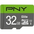 MEMORIA SD MICRO 32GB PNY Elite microSDHC UHS-I Clase 10 100Mb/S + ADAPTADOR SD