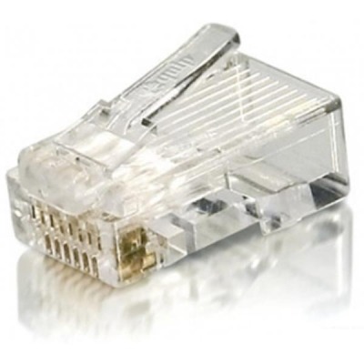 KIT 100 CONECTORES RJ45 EQUIP CATEGORIA 6 121144