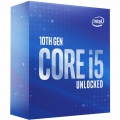 Intel Core i5 10600KF - hasta 4.80 GHz - 6 núcleos - 12 hilos - 12MB caché - LGA1200 Socket - Box (no incluye disipador, necesita gráfica dedicada)