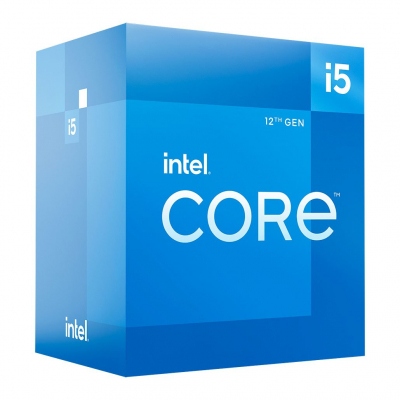 Intel Core i5 12400F - hasta 4.40 GHz - 6 núcleos - 12 hilos - 18 MB caché - LGA1700 - Box (necesita gráfica dedicada)