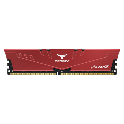 T-Force VULCAN Z DDR4 DESKTOP MEMORY RED 8GB(1x8GB) 3200MHz CL16