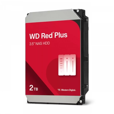 WD Red Plus HDD 2TB 3.5 Sata3 64MB
