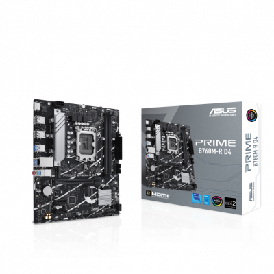 Asus Prime B760M-R D4 mATX LGA1700