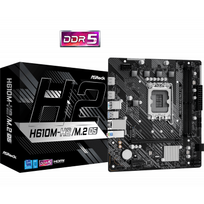 AsRock Placa Base H610M-H2/M.2 D5 mATX LGA1700